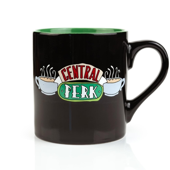 TM Warner Bros. Other - Friends Mugs – Friends Central Perk Ceramic 14oz Black Ceramic Mug